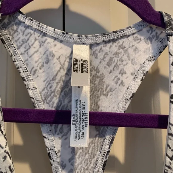 Pink Snake Print Sports Bra & Leggings - Picture 8 of 8